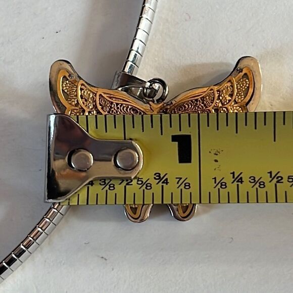 Karis Stainless Steel Butterfly Necklace - Picture 8 of 11